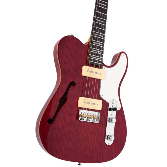 Sire LARRY CARLTON T7TM SEE THROUGH RED Guitarra Eléctrica