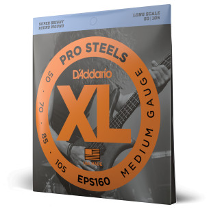 D' Addario EPBB170 EPS160 PRO STEELS Juego Cuerdas Bajo Eléctrico 50-105