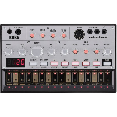 Korg Volca Bass Mini Sintetizador de Bajos