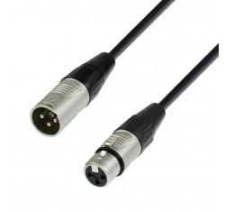 K4MMF1000 Cable Micro XLR H - XLR M 10m 
                                