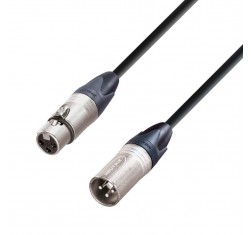 K5MMF1500 Cable Micro XLR H - XLR M 15m 
                                