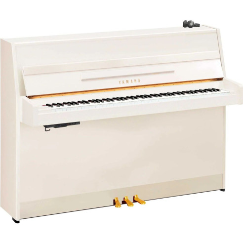 Yamaha B1 SC3 PWH Piano Acústico Silent Blanco Pulido