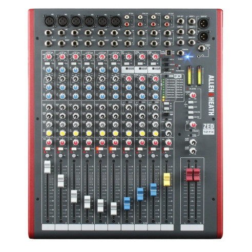 ALLEN-HEATH ZED-12FX Mezclador 12 canales con USB y efectos