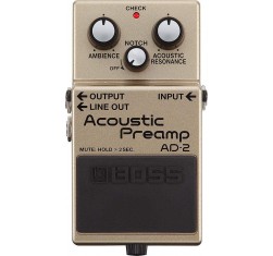 AD-2 Pedal Acoustic Preamp 
                                