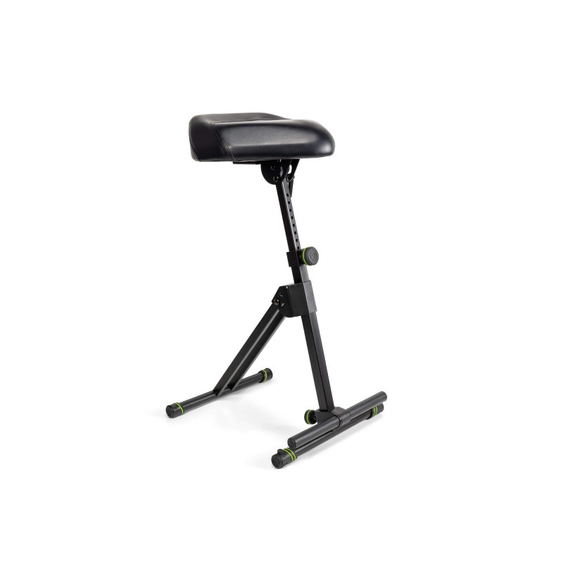 Sillín Gravity FM SEAT 1 con asiento ergonómico y reposapiés con altura ajustable. Opcional respaldo GFMBR1.