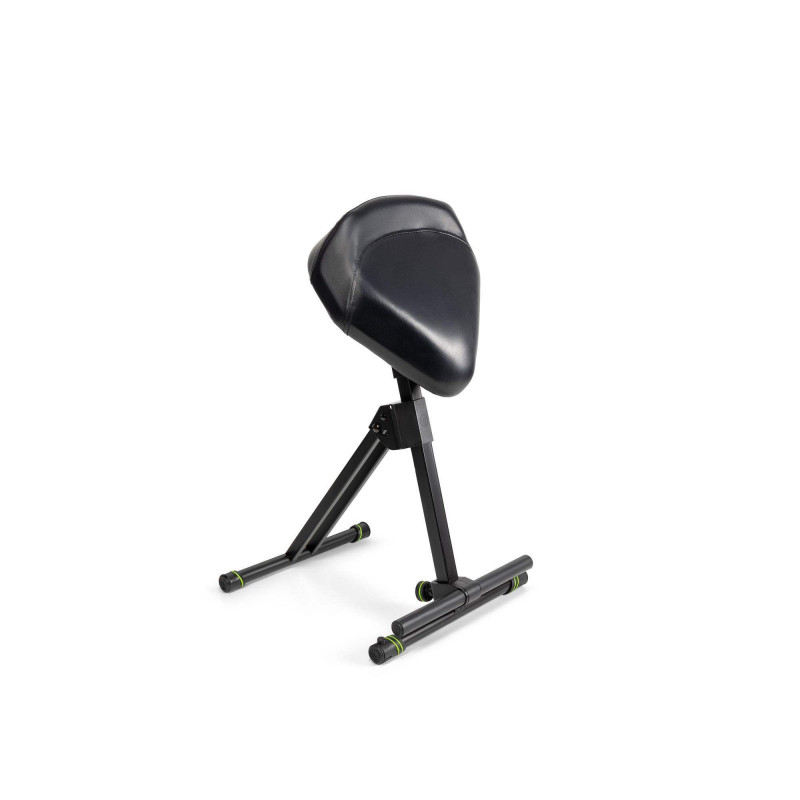 Sillín Gravity FM SEAT 1 con asiento ergonómico y reposapiés con altura ajustable. Opcional respaldo GFMBR1.