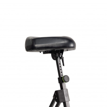 Sillín Gravity FM SEAT 1 con asiento ergonómico y reposapiés con altura ajustable. Opcional respaldo GFMBR1.