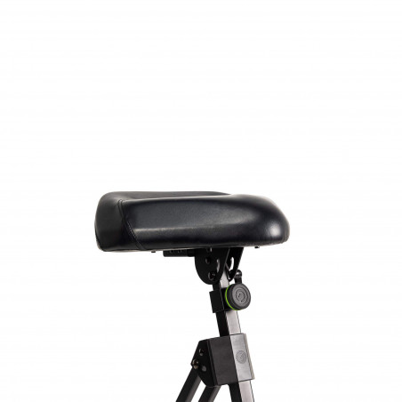 Sillín Gravity FM SEAT 1 con asiento ergonómico y reposapiés con altura ajustable. Opcional respaldo GFMBR1.