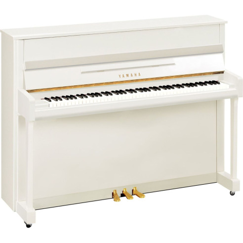 Yamaha B2E PWH Piano Acústico Vertical