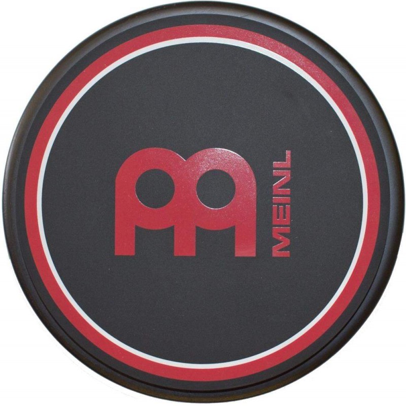 Pad de Prácticas 6" Meinl MPP-6 de color negro con el logo de Meinl