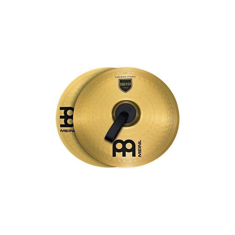 Platos de Marcha Meinl MA-BR-14M Serie Brass con peso Medium y tamaño 14"