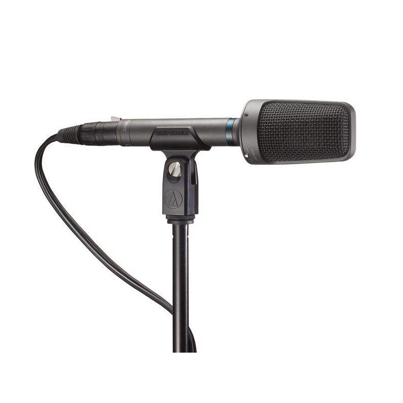 Micrófono Audio-Tecnica AT8022 estéreo perfecto como micrófono de mano, montado en jirafas o montado en cámaras