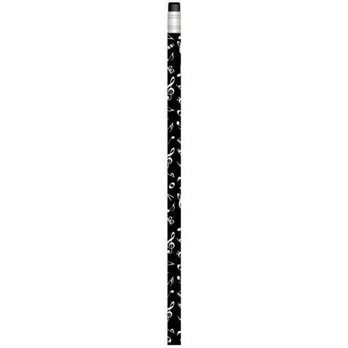 Lápiz Negro con Notas B-1087