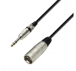 Cable Jack estéreo - XLR M 3m K3BMV0300 
                                