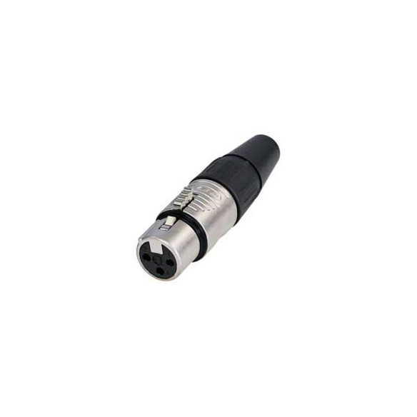 CONECTOR XLR 3P HEMBRA RC3F-D (B100) CONECTOR XLR 3P HEMBRA RC3F-D (B100)