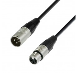 Cable DMX XLR M - XLR H 10m K4DMF1000 
                                