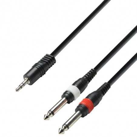 Compra Cable Minijack estéreo - 2 Jacks mono 6m K3YWPP0600 online | MusicSales