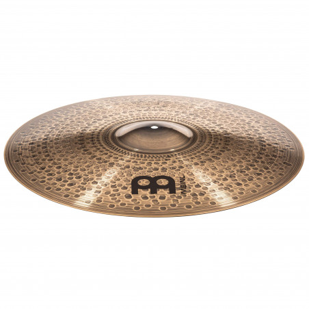 Plato Medium Thin Ride de 20" Meinl Pure Alloy Custom, abarca un amplio rango dinámico y un espectro tonal completo.
