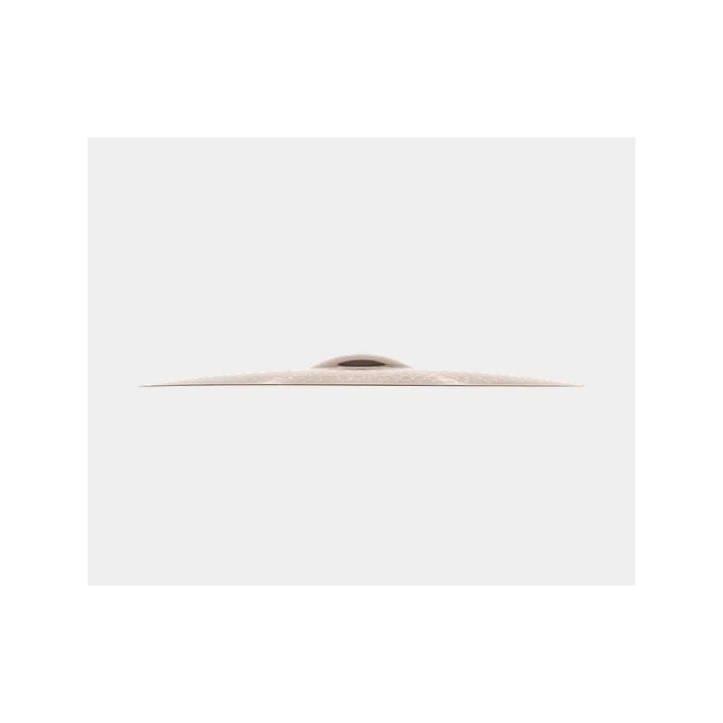 Plato Medium Thin Ride de 20" Meinl Pure Alloy Custom, abarca un amplio rango dinámico y un espectro tonal completo.