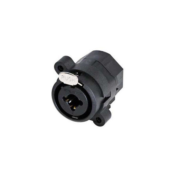 CON.- COMB XLR 3P CHAS. HEMB.VERT. RCJ9FI-V (B100)