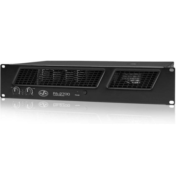 DAS AUDIO PA-2700. Etapa potencia estereo 1350 + 1350 Watts a 4 ohm.
