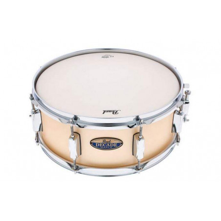 Caja Decade Maple de 14 x 5,5" Modelo DMP1455S de 6 capas de Arce y acabado en Satin Gold Meringue (C215).