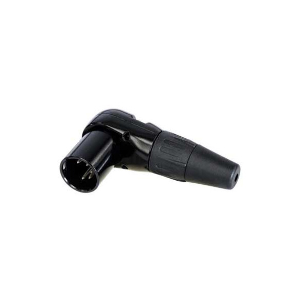 CONECTOR XLR 5P MACHO ACODADO RC5MR-BAG