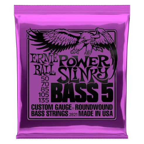 Compra 2821 5 Cuerdas Power Slinky 50-135 online | MusicSales