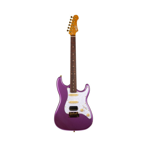 Jet JS480-VIG Violet, Gold Hardware Guitarra Eléctrica