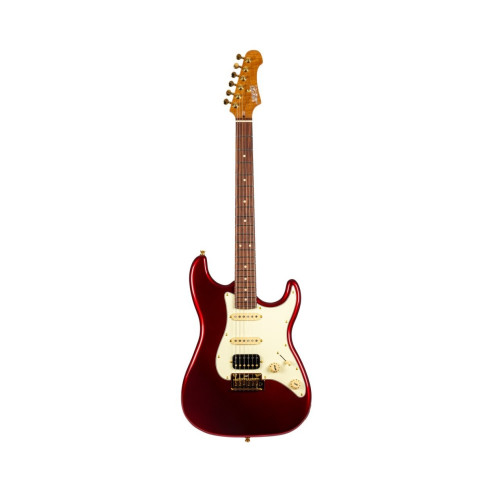 Jet JS480-WRG Red Wine, Gold Hardware Guitarra Eléctrica