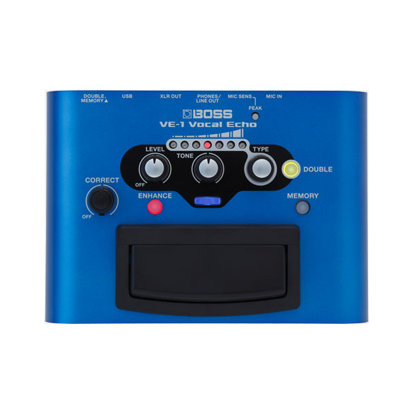 BOSS VE-1 Pedal Vocal Echo BOSS VE-1 Pedal Vocal Echo