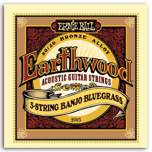 Compra 2063 Juego Banjo 5 Cuerdas 9-20/9 Earthwood Blugrass online | MusicSales