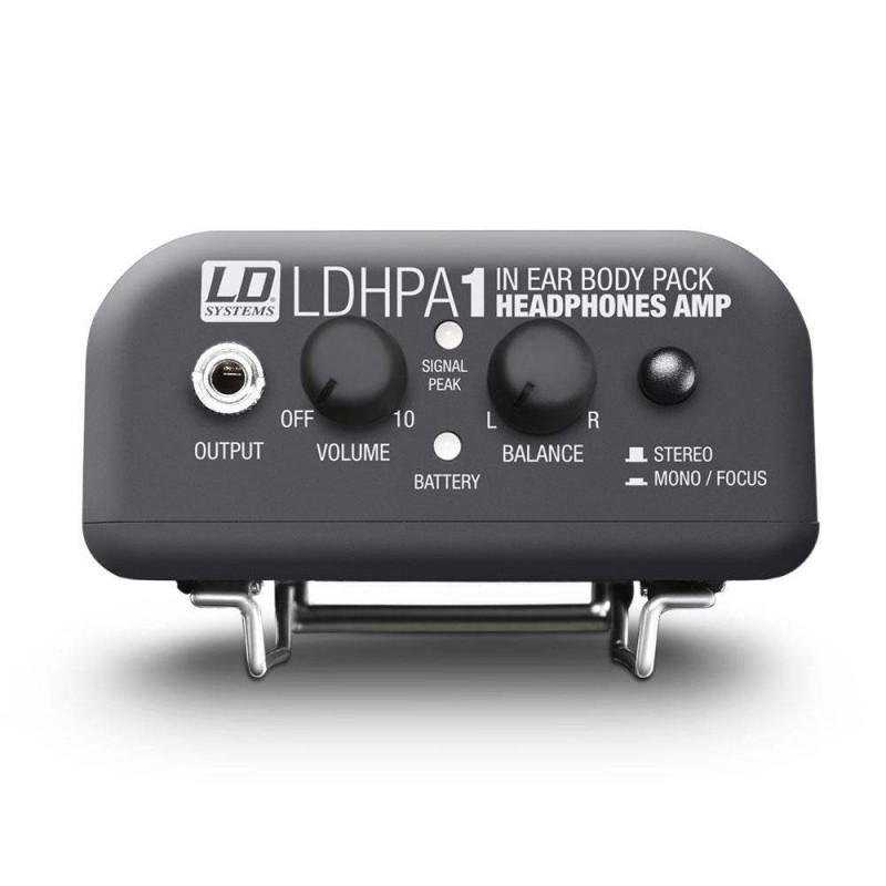 LD Systems HPA 1 Amplificador de auriculares y monitoraje intrauditivo por cable