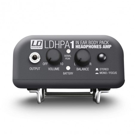 LD Systems HPA 1 Amplificador de auriculares y monitoraje intrauditivo por cable LD Systems HPA 1 Amplificador de auriculares y monitoraje intrauditivo por cable