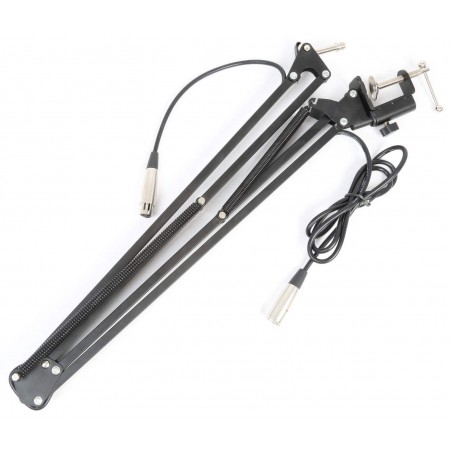 VONYX TS05 Soporte de mesa para micros de estudio con cable incorporado vonix VONYX TS05 Soporte de mesa para micros de estudio con cable incorporado vonix