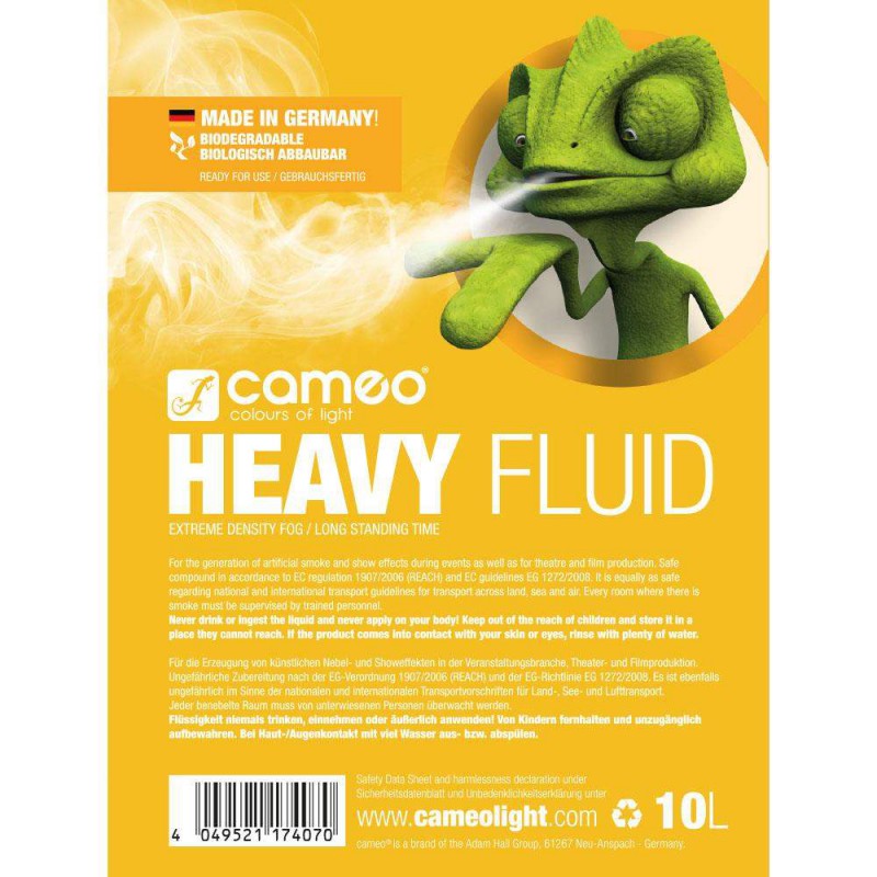 Compra Líquido de Humo 10L CLFHEAVY10L online | MusicSales