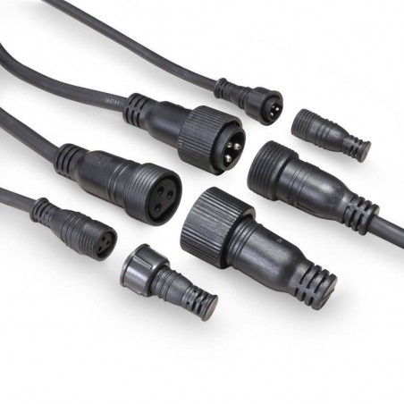 Cameo Outdoor PAR TRI 12 IP 65 Foco Outdoor PAR LED tricolor RGB 12 x 3 W con carcasa negra