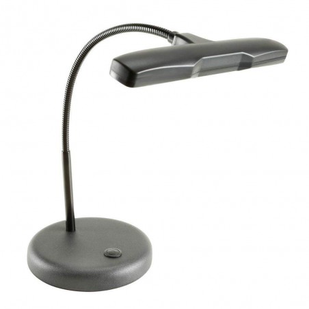 Lámpara para piano Adam Hall SLEDPL10B con 10 leds blancos, cuello de cisne Flexible y base pesada. Lámpara para piano Adam Hall SLEDPL10B con 10 leds blancos, cuello de cisne Flexible y base pesada.