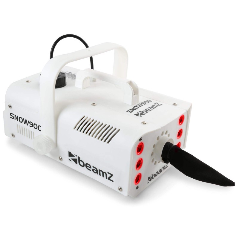 Máquina de nieve con 6 LEDs BeamZ Snow900LED,copos de nieve