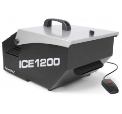 Máquina de Humo bajo de 1200W BeamZ ICE1200MKII que utiliza hielo para enfriar el humo y mantenerlo a ras de suelo.
