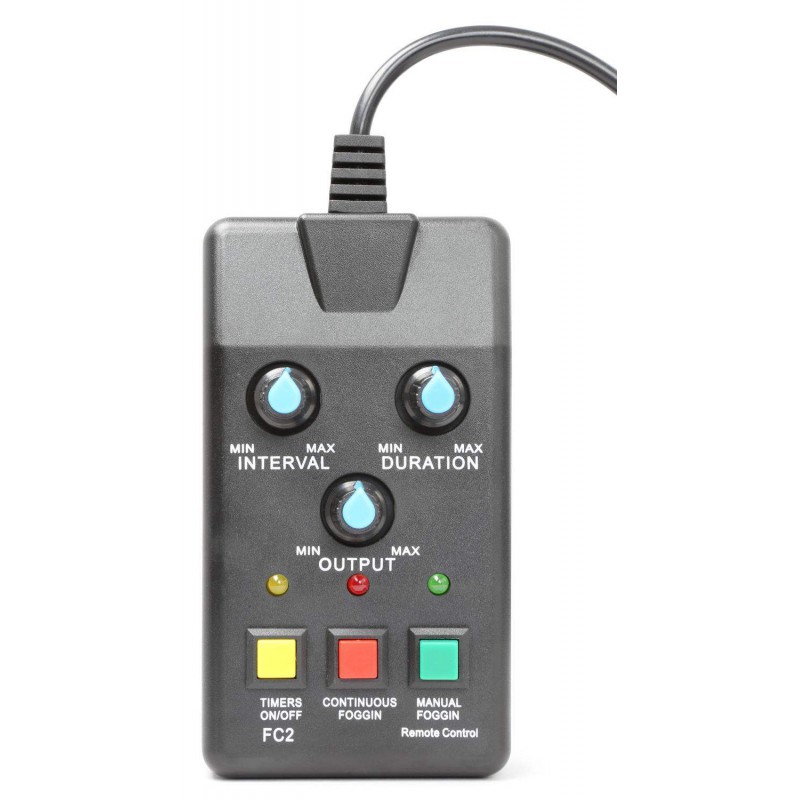 Máquina de nieve BeamZ SNOW1800 de 1800W con efecto copo de nieve para crear un ambiente invernal en cualquier fiesta.