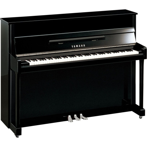 Yamaha B2E PEC Piano Acústico Vertical Acabados Cromados