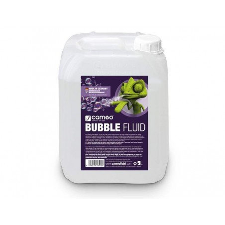 Líquido especial para la creación de pompas de jabón Cameo CLFBUBBLE5L Bubble Fluid en bidón de 5 Litros. Líquido especial para la creación de pompas de jabón Cameo CLFBUBBLE5L Bubble Fluid en bidón de 5 Litros.
