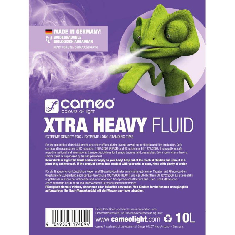 Compra Xtra Heavy Fluid 10L CLFXHEAVY10L online | MusicSales