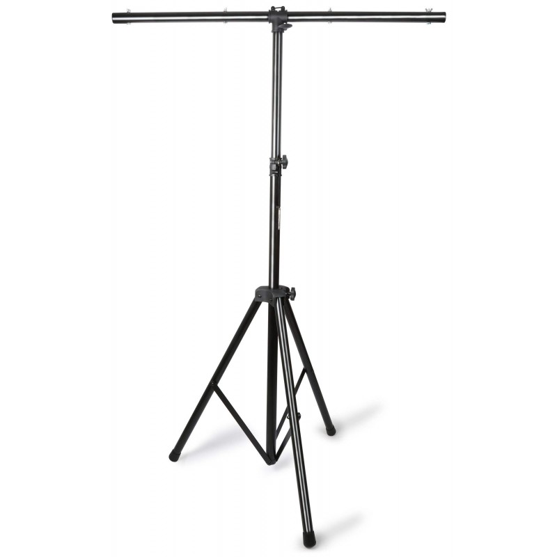 BeamZ Soporte de iluminacion 3.5 m 25kg T-bar, fijacion rapida y 4 puntos de agarre, Ideal para focos PAR.