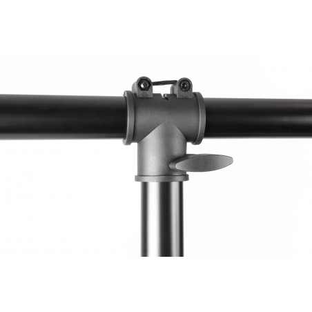 BeamZ Soporte de iluminacion 3.5 m 25kg T-bar, fijacion rapida y 4 puntos de agarre, Ideal para focos PAR.