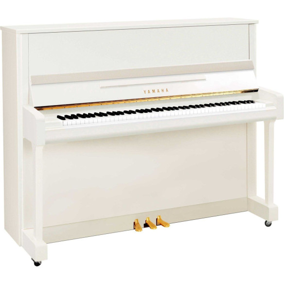 Yamaha B3E TC3 PWH Piano Acústico Vertical Transacoustic