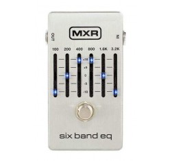 MXR EQ 6 Bandas Silver M109S