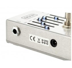 Pedal de EQ gráfico de 6 bandas para guitarra o bajo de manos de MXR EQ 6 BANDAS M109S 2