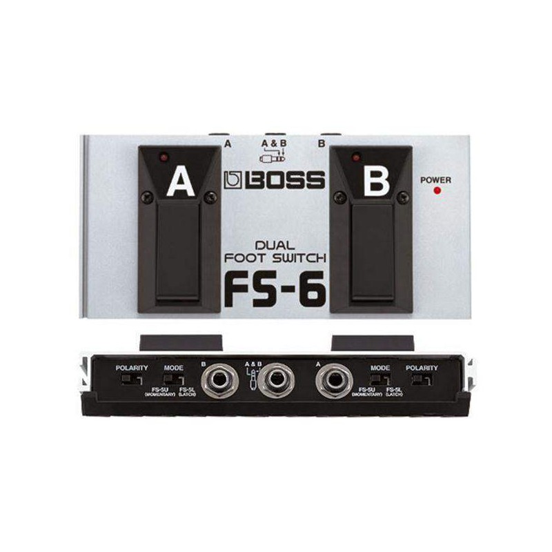 Commutador de pedal dual BOSS FS-6